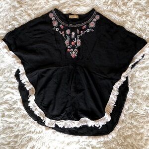 M? Embroided Top